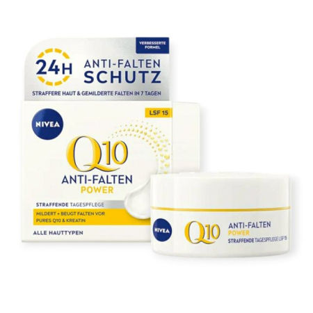 INGRIJIRE TEN - Cremă de zi antirid și fermitate SPF 15 Nivea Q10 50 ml