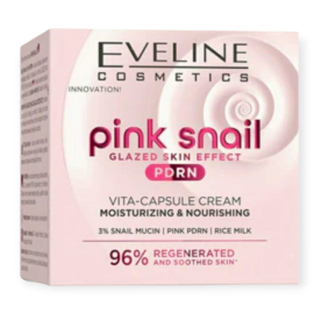 INGRIJIRE TEN - Cremă de zi hidratantă și hrănitoare cu extract de melc roz Eveline 50 ml