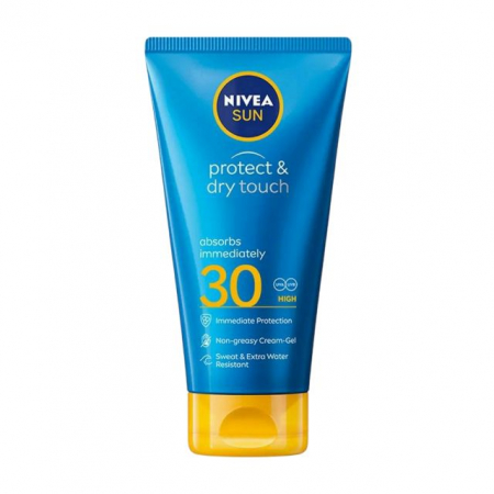 Protectie solara - Cremă - gel cu protecție solară SPF 30  NIVEA SUN 175 ml
