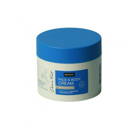 Creme de zi / noapte - Cremă hidratantă de zi pentru față și corp Derma Fact Sence 300 ml