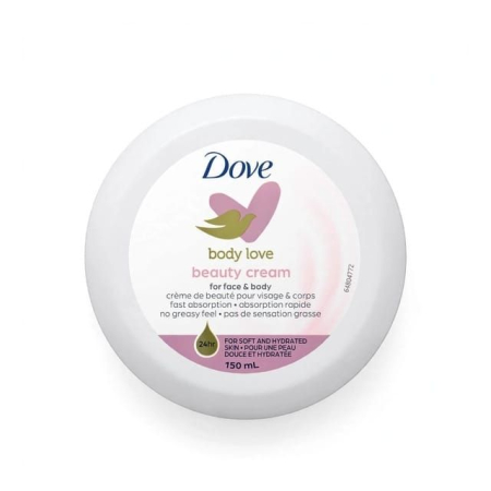Creme de zi / noapte - Cremă hidratantă pentru față și corp 24h Dove Body Love 150 ml