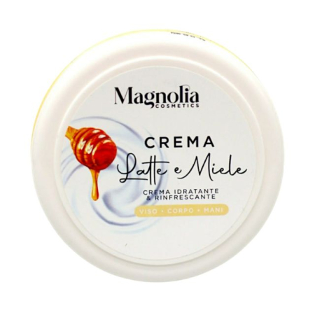 Creme de zi / noapte - Cremă hidratantă și revigorantă cu lapte și miere Magnolia Cosmetics 150 ml