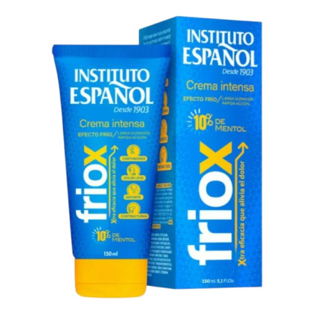 Crema de corp - Cremă intensivă cu efect de răcire pentru a reduce disconfortul muscular și articular Instituto Español 150 ml