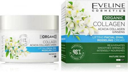 Creme de zi / noapte - Crema lifting de zi&noapte Organic Collagen + Ginseng