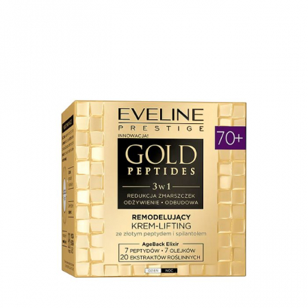 Crema Lifting Remodelare 70+ Gold Peptides Eveline