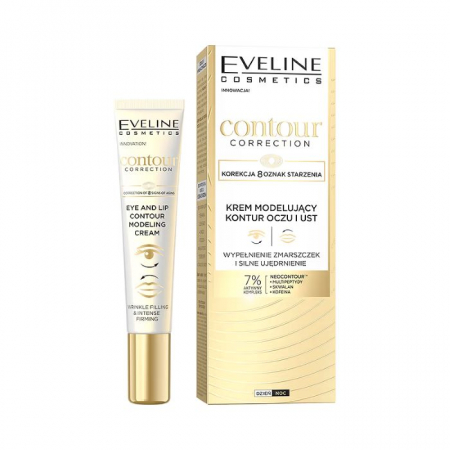 Creme/seruri ochi - Crema modelanta contur ochi si buze Contour Correction Eveline
