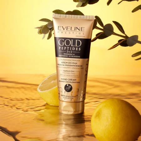 Crema pentru maini impotriva decolorarii Gold Peptides Eveline 75 ml [1]