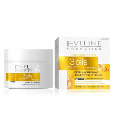 Cremă regenerantă de zi&noapte Skin Care Expert 3 Oils
