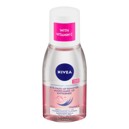 Apa micelara - Demachiant ochi bifazic waterproof cu Vit. C NIVEA 125 ml
