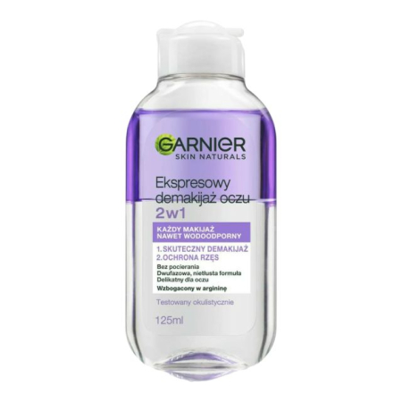 INGRIJIRE TEN - Demachiant pentru ochi bifazic 2-în-1 Garnier Skin Naturals 125 ml