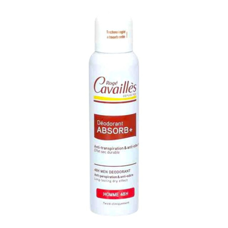 PRODUSE BARBATI - Deo antiperspirant Rogé Cavaillès Déodorant ABSORB+ HOMME 48 H 150 ml