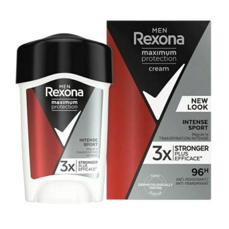 Deodorante dama/barbati - Deo Cremă Rexona Men Maximum Protection Intense Sport 45 ml