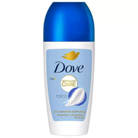 Deodorante dama/barbati - Deo roll-on Advanced Care Talco Dove 50 ml