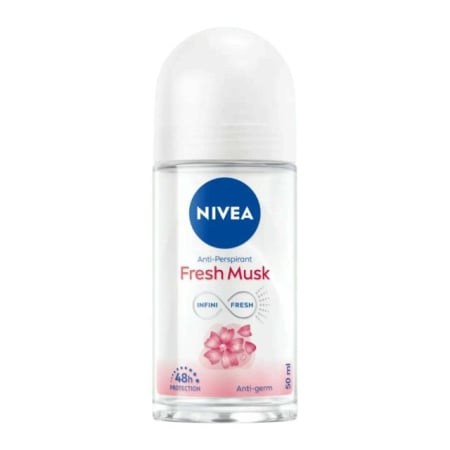 Deodorante dama/barbati - Deo roll on Nivea Fresh Musk 50 ml
