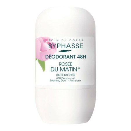 Deodorante dama/barbati - Deo roll-on Unisex 48H Rosée du Matin Byphasse 50 ml