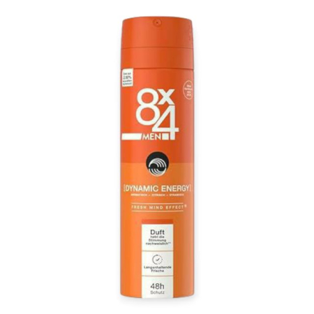 Deodorante dama/barbati - Deo spray 8 X 4 Men Dynamic Energy 150 ml