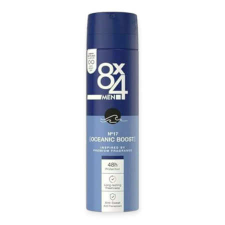 Deodorante dama/barbati - Deo spray 8 X 4 Men Oceanic Boost 150 ml