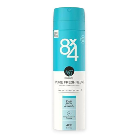 Deodorante dama/barbati - Deo spray 8 X 4 Pure Freshness 150 ml
