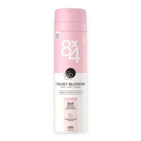 INGRIJIRE CORP - Deo spray 8 X 4 Velvet Blossom 150 ml