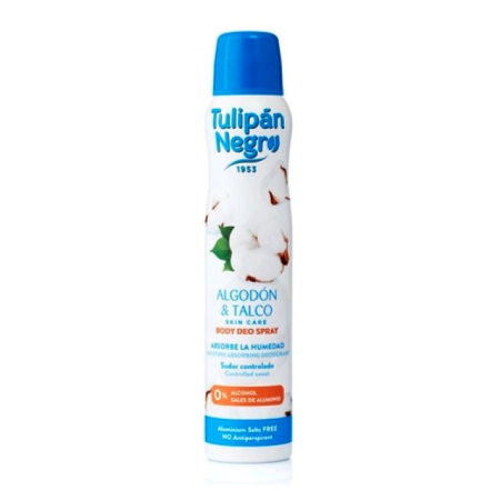 Deodorante dama/barbati - Deo spray Algodon & Talco Tulipan Negro 200 ml