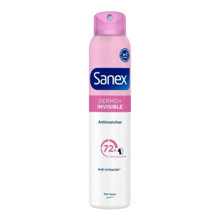 Deodorante dama/barbati - Deo Spray Anti-pete Dermo+ Invisible 72h Sanex 200 ml
