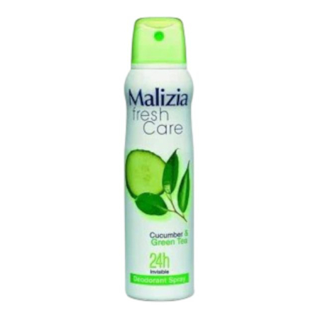Deodorante dama/barbati - Deo Spray Malizia Fresh Care Castravete/Ceai Verde 150 ml