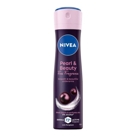 Deodorante dama/barbati - Deo spray Pearl & Beauty Fine Fragrance Nivea 150 ml