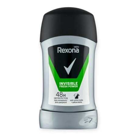 Deodorante dama/barbati - Deo Stick Invisible Fresh Power Rexona Men 50 ml