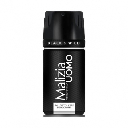 Deodorante dama/barbati - Deodorant Malizia Black & Wild 150 ml