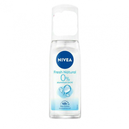 Deodorante dama/barbati - Deodorant spray antibacterial 48h Nivea Fresh Natural 75 ml