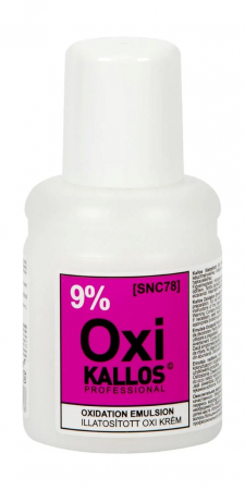Pudra decoloranta - Emulsie oxidanta parfumata 9% 60 ml Kallos