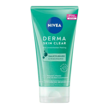 Peeling / gomaj / scrub - Exfoliant anti-imperfecțiuni NIVEA Derma Skin Clear 150 ml