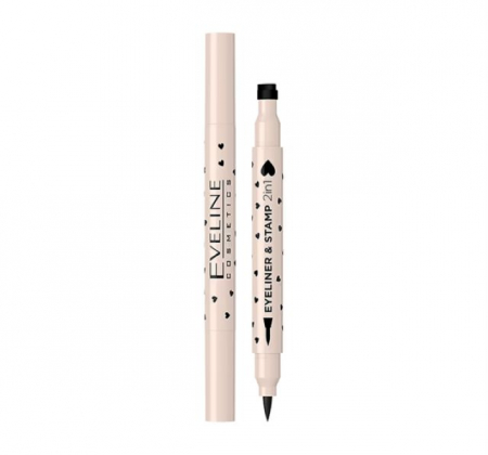 Tus de ochi - Eyeliner cu ștampilă Inimioară Eveline