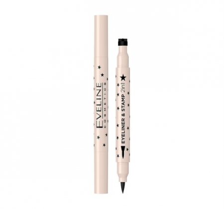Tus de ochi - Eyeliner cu ștampilă Steluță Eveline