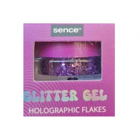 Machiaj Ochi - Fard glitter in gel Mov Sence 2 g