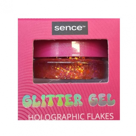 Fard pleoape - Fard glitter in gel Roz Sence 2 g