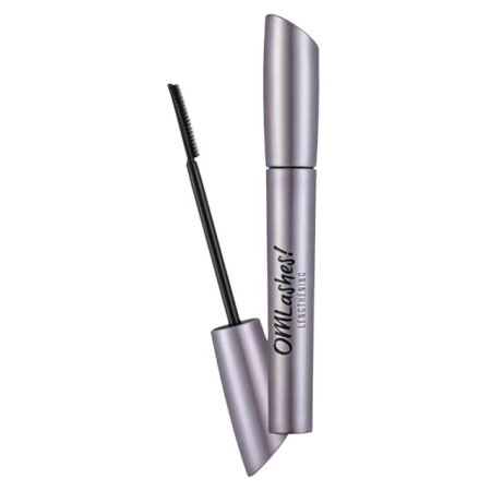 Mascara (rimel) - Mascara negru OMLashes Lengthening Flormar 8 ml