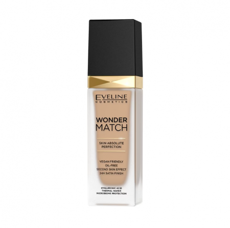 Machiaj Ten - Fond de ten hidratant Wonder Match Eveline
