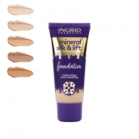 Machiaj Ten - Fond de ten 28 Mineral Silk & Lift Ingrid