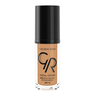 Corector/anticearcan - Fond de ten Total Cover 2 in 1 spf 15 Golden Rose