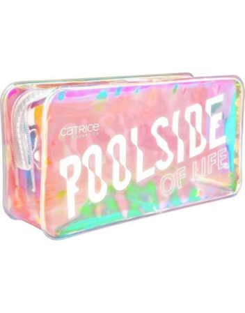 Alte accesorii machiaj - Geantă transparentă pentru cosmetice Poolside of life Catrice