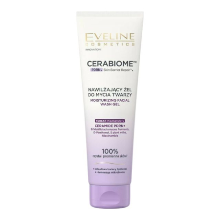 Gel de curatare - Gel de curățare hidratant Cerabiome Moisturizing Facial Wash Gel Eveline 140 ml