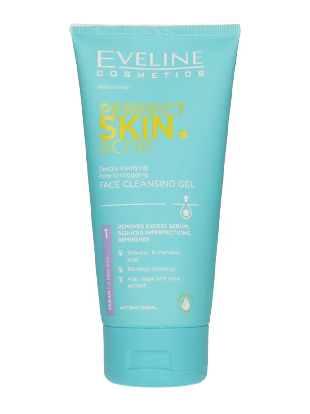 Gel de curatare - Gel de curatare Perfect Skin acne Eveline