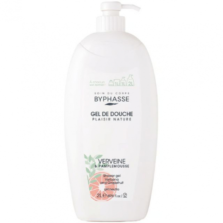 Gel de dus - Gel de duș cu verbină și extract de grapefruit Byphasse 2L