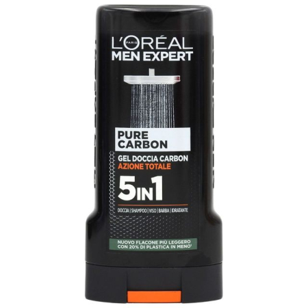 Sampon par - Gel de duș Men Expert Pure Carbon 5-1 L’Oreal 300 ml