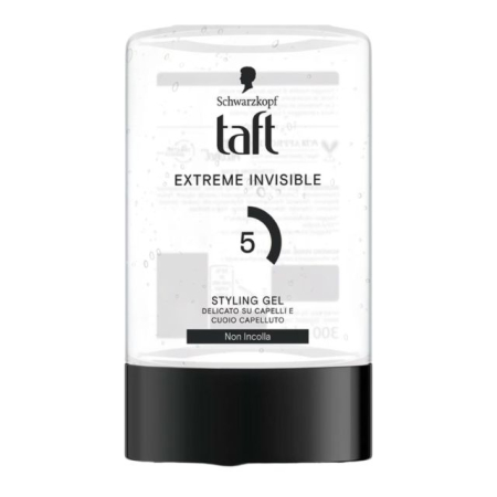Gel de par - Gel de păr Extreme Invisible 5 Taft 300 ml