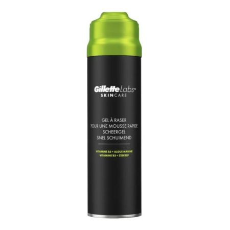 PRODUSE BARBATI - Gel de ras cu spumare rapidă Gillette Labs SkinCare 198 ml
