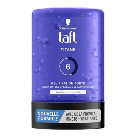 INGRIJIRE PAR - Gel de styling rezistent la umiditate 6 Titane Taft 300 ml