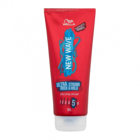 Gel de par - Gel păr Ultra Strong Rock & Hold 5 Wella 200 ml