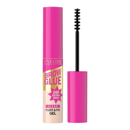 Gel fixare sprancene - Gel transparent pentru stilizarea și fixarea sprâncenelor cu efect de laminare Eveline 6 ml